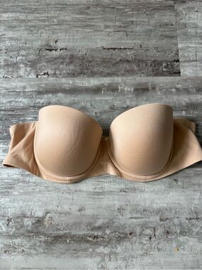 aerie nude strapless bra
